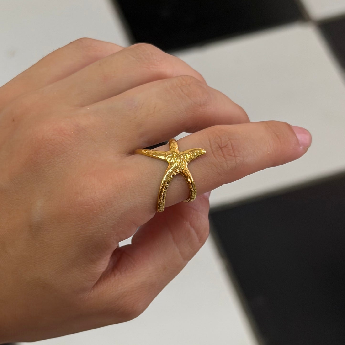 Star Adjustable Ring
