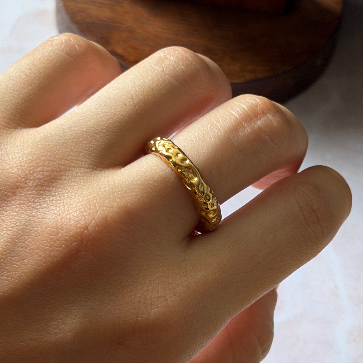 Hammered Ring