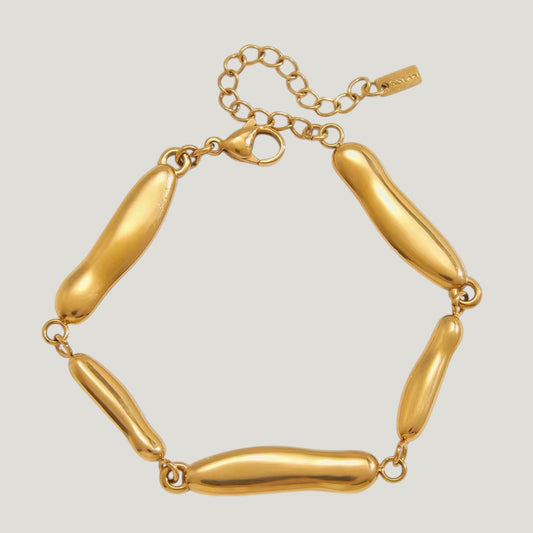 Gold Bone Bracelet