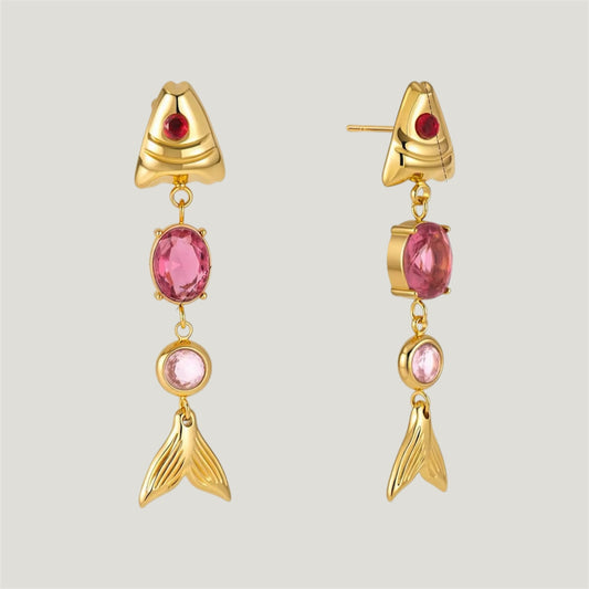 Pink Fish Tassels
