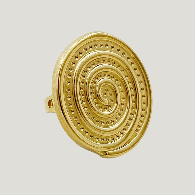 Statement Swirl Ring