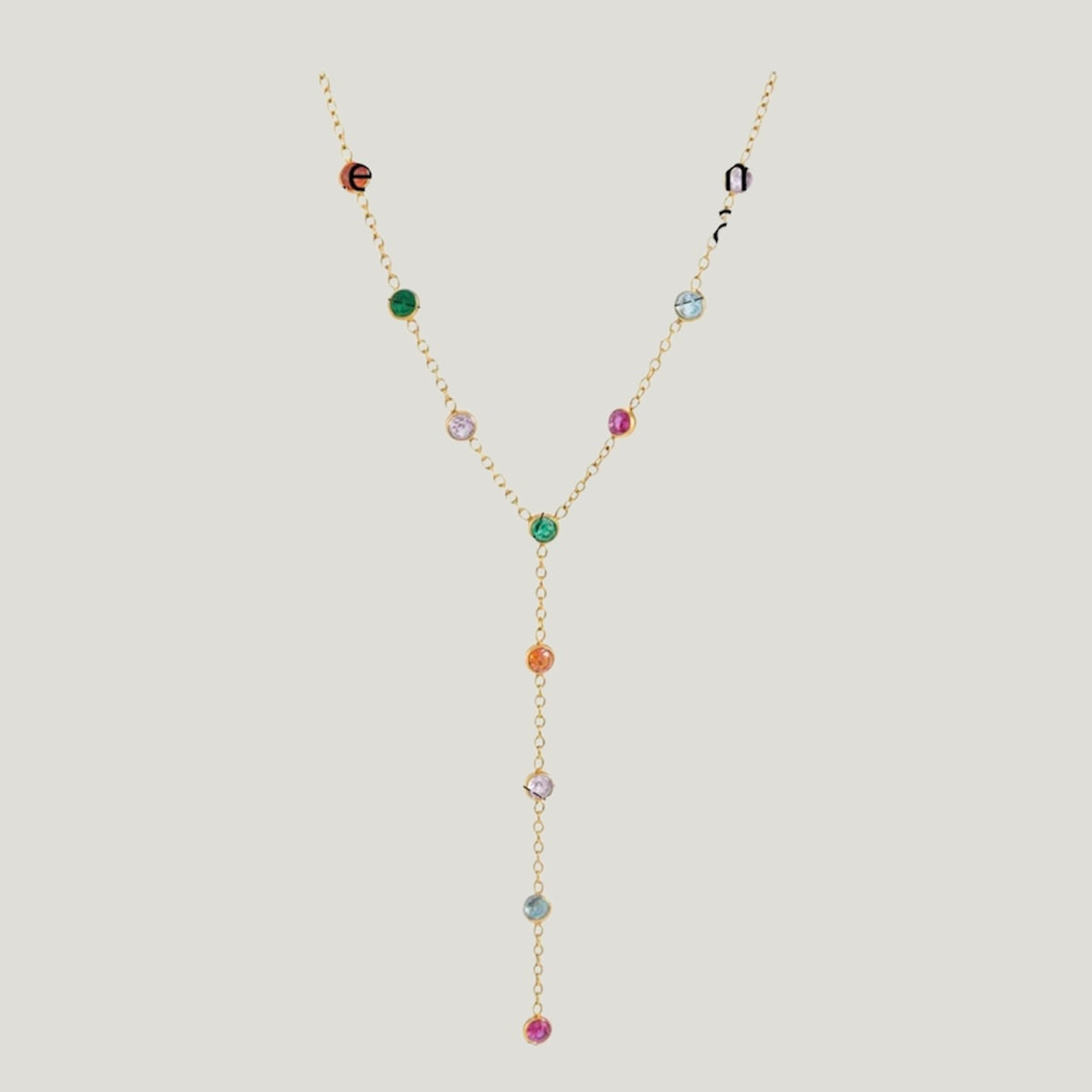 Y colorful necklace