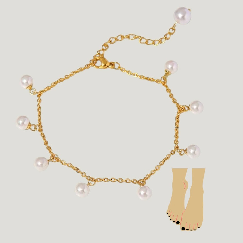 Perlitas Anklet